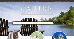 Desktop Screenshot of caulderrealtygroup.com